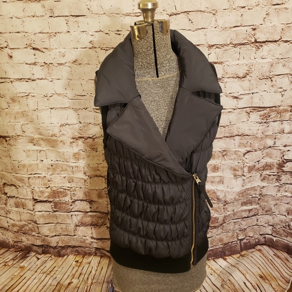 Calvin Klein Performance Vest Detachable Sherpa Collar Medium - Picture 7 of 9